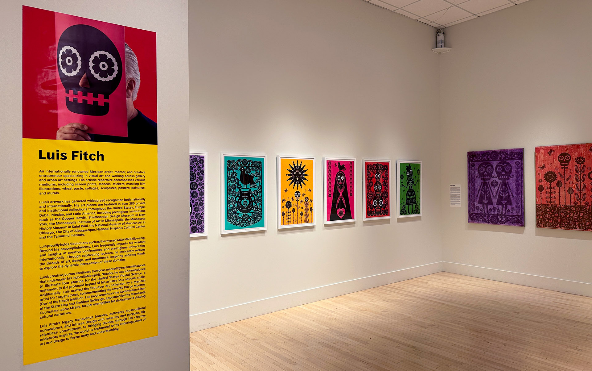 Luis Fitch art exhibition