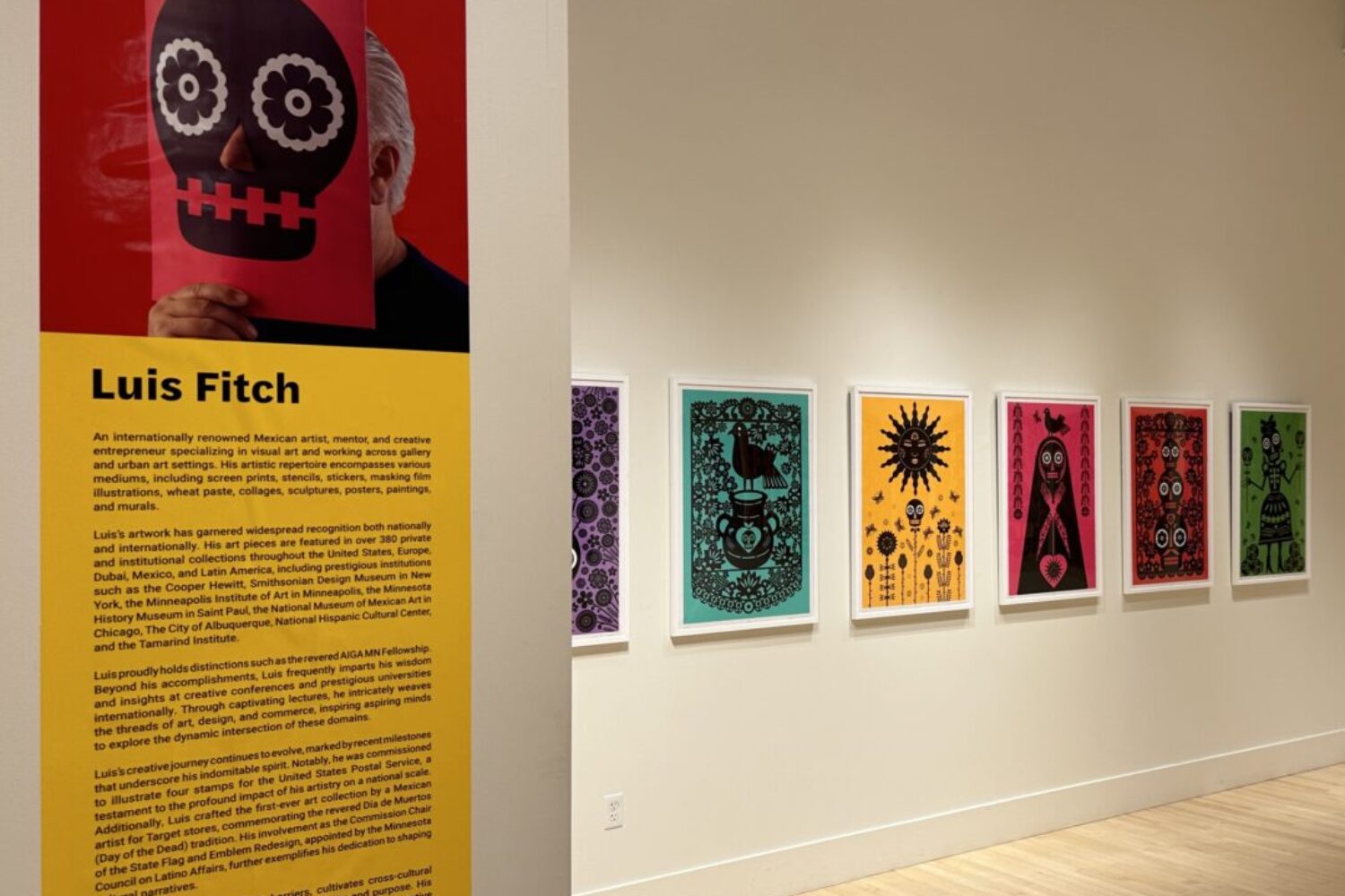 Luis Fitch art exhibition