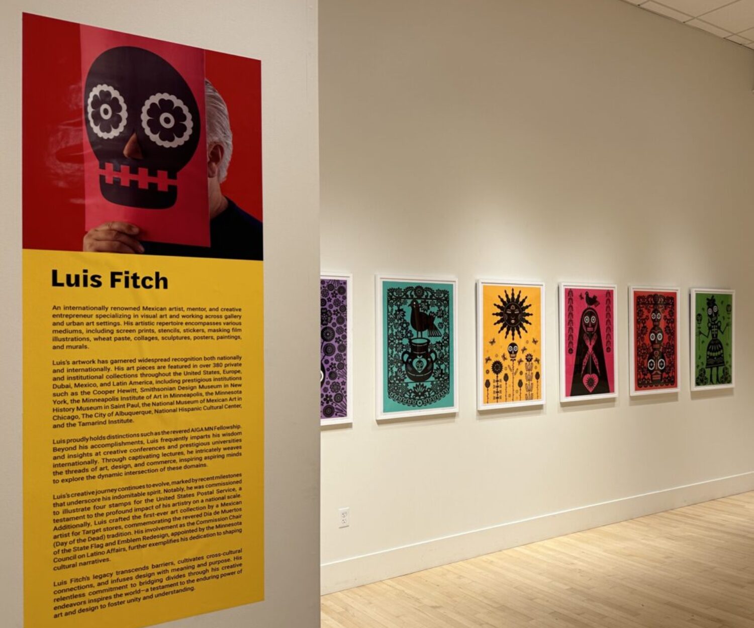 Luis Fitch art exhibition